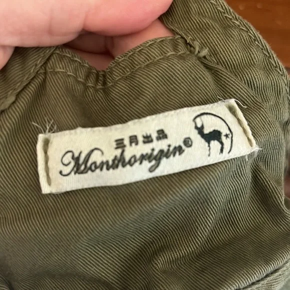 Harem style drop crotch cute jumper overalls - Picture 11 of 13